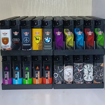 能全乐打火机03全包杂花