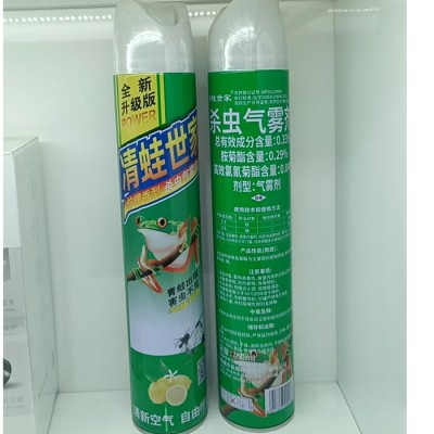 凊蛙杀虫气雾剂750ML 柠檬香