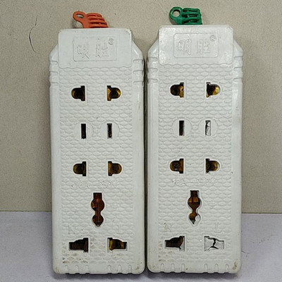 明胜插座 无线九孔